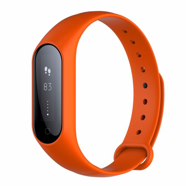 

smartband m2/m3/y2 waterproof band heart rate monitor bluetooth smart bracelet sleep fitness tracker pedometer wristband, Slivery;brown