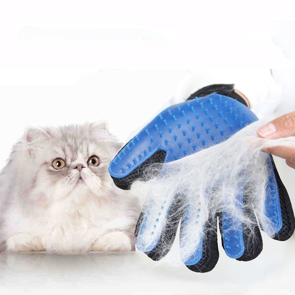 

Silicone Pet Brush Glove Cat Dog Grooming Comb Furminat for Cat Dog Bath Cleaning Brush Deshedding Gentle Efficient Hair Removal