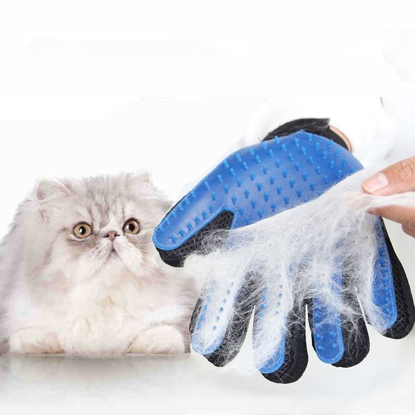 

silicone pet brush glove cat dog grooming comb furminat for cat dog bath cleaning brush deshedding gentle efficient hair removal