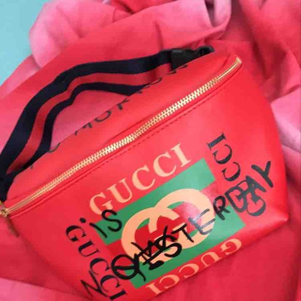 

2017new pu women wai t bag belt bag men fanny pack de igner men wai t pack pouch mall graffiti belly bag wai t bag 7878