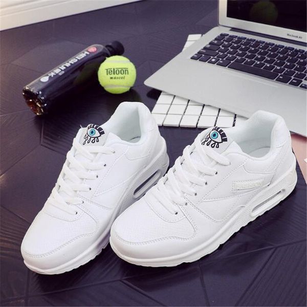 

female sports shoes breathable mesh running shoes for women white alr max cushion walking sneakers ladies outdoor jogging shoes