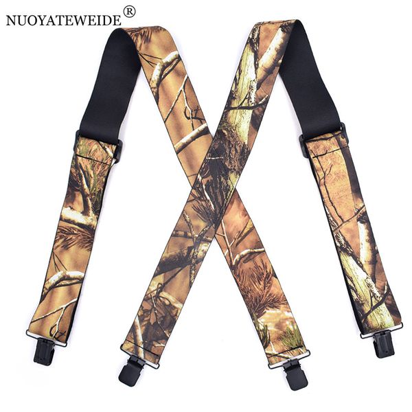 

men's fashion braces suspender adjustable 6 clip belt strap suspenders men navy tirantes hombre male suspenders, Black;white