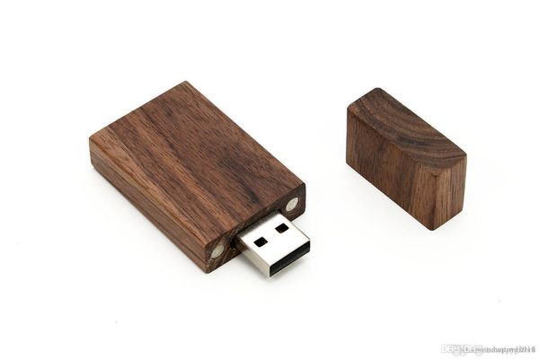 

new brand wholesales price new arrival 8gb usb 2.0 wooden walnut drive- single item - grove stick design u04