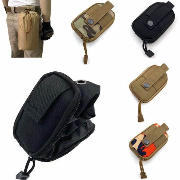 

outdoor multi-functional leisure sports small pockets tactical folding recycling bags molle camouflage waterproof mountaineering bag