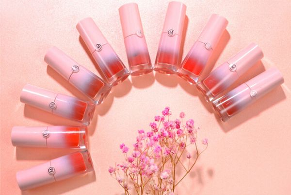 

new 10 colors morecool lip gloss mirror surface lipstick moist dumb light long- lasting lip care ing