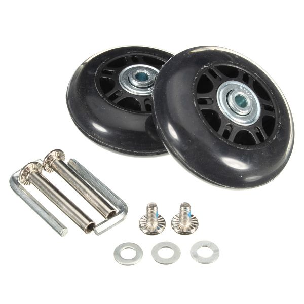 

2шт 69x28mm багаж чемодан замена колеса с винтами