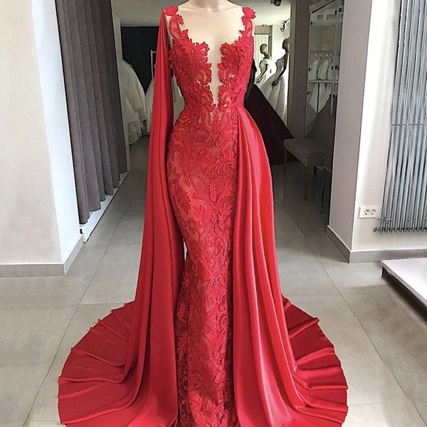 

иллюзия из бисера аппликация платье с wrap 2018 года гламурные see through mermaid шнурка рукавов вечерние платья платья sexy формальные пар, Black