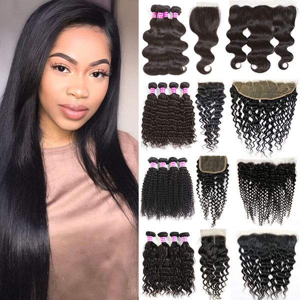 2020 Brazilian Virgin Hair Body Deep Water Wave Kinky Curly