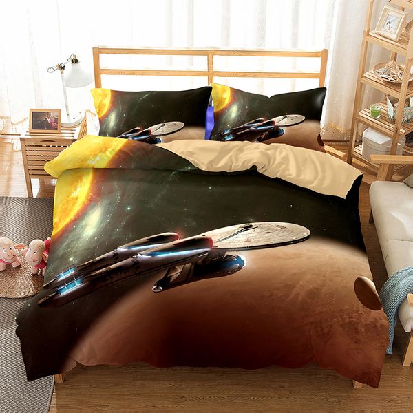 3d Printed Bedding Movie Star Trek Theme Bedding Enterprise