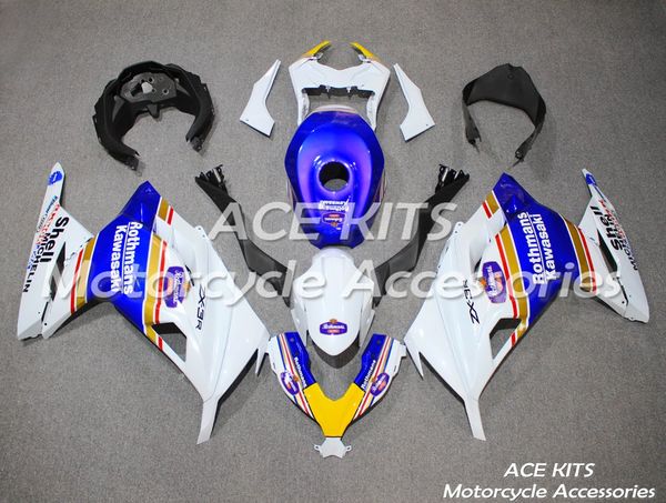 

Ace kit motorcycle fairing for kawa aki ninja 3002013 2014 2015 2016 injection or compre ion bodywork a variety of color no v496