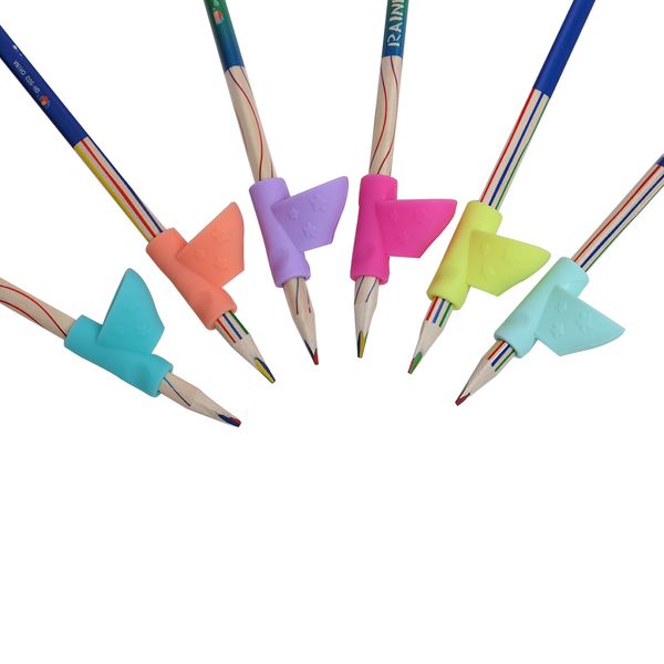 All'ingrosso-3PCS Pen Grip Correzione della postura Strumento di correzione per bambini Portamatite Strumento di scrittura per strumenti Set da scrivania Cancelleria per ufficio Forniture per ufficio