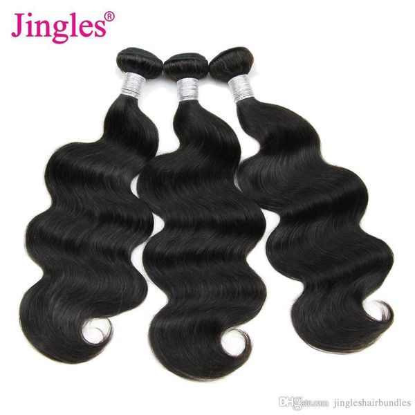 Raw Indian Remy Hair Bundles Body Wave Wholesale 9a Jingleshair