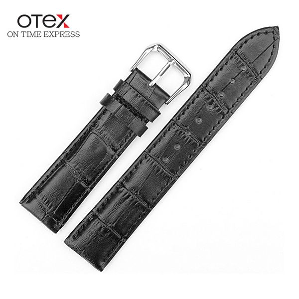 

watch strap genuine leather watch band women men 12 13 14 16 18 19 20 21 22 24 mm, Black;brown