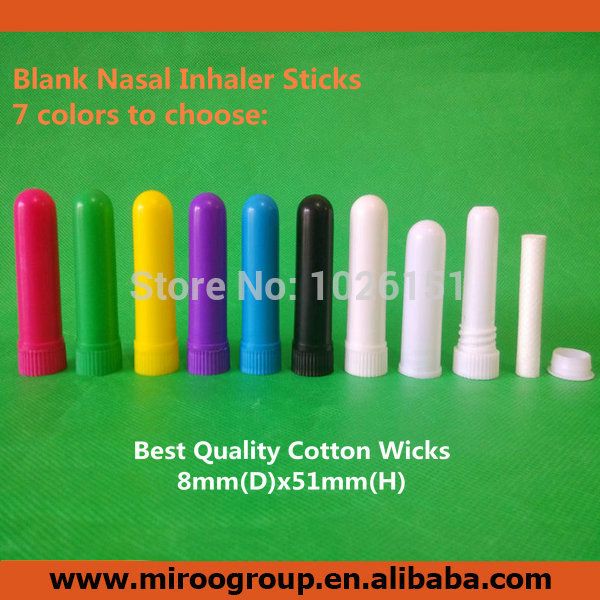 

Free hipping 200 et colored na al inhaler blank tick pla tic aromatherapy inhaler blank na al inhaler tick cotton wick