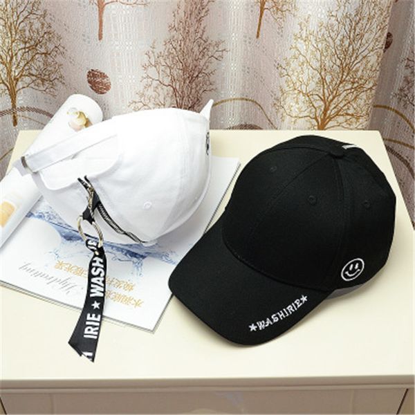 

spring summer new fashion wild baseball cap hipster retro black long strap hat neutral for men women unisex, Blue;gray