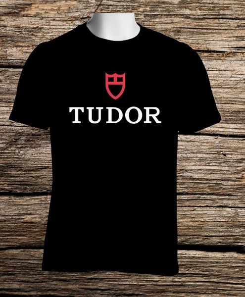 

Tudor Swiss Made Watch Logo Черная футболка Мужская футболка S до 3XL
