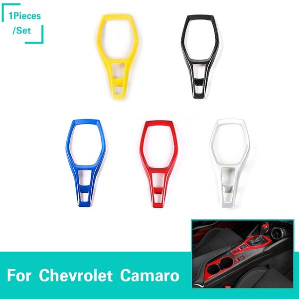 Central Console Gear Shift Panel Decoration Cover Trim Interior Accessories For Chevrolet Camaro 2017 Car Abs Car Interior Modifications Car Interior