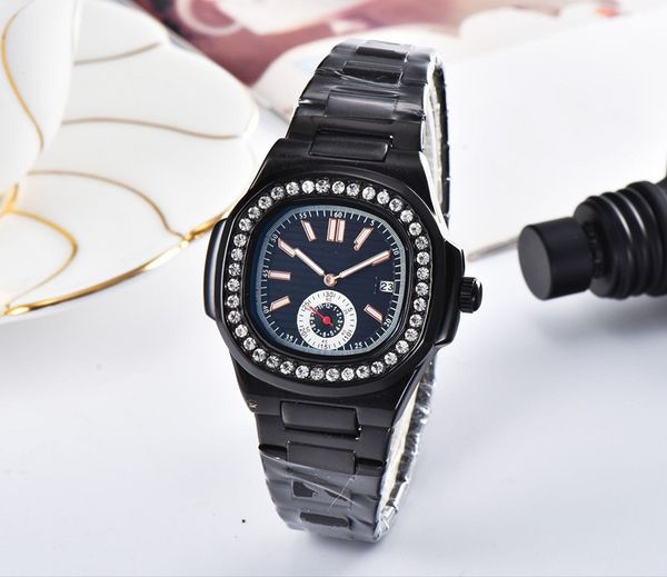 

AAA Business Casual watch multi functional bar brand watch wome Fashion Swiss Small Second Working Ladies Watch with Drill