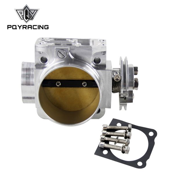 PQY - corpo novo acelerado para Mitsubishi Evo 4 5 6 70mm Uprated Racing Billet Throttle Body PQY6941