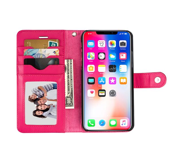 

luxurious flip type for apple iphonex iphone 6 7 8 se plus wallet case split pu leather bag kickstand cell phone case iphone wallet case