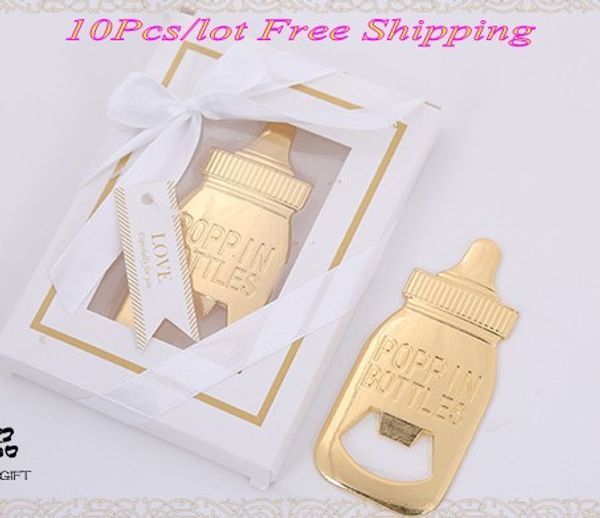 Baby Souvenirs Of Baby Bottle Shaped Bottle Opener For Birthday