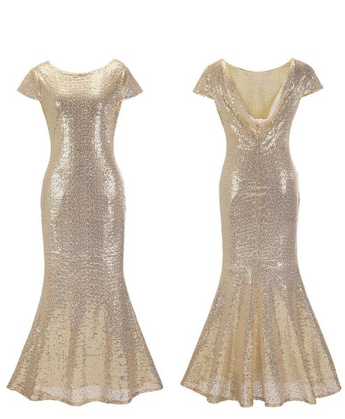 

slive glitz блестками русалка пром платья линия платье с коротким рукавом sexy backless длина пола дамы вечерние платья bridemaid платье, White;pink