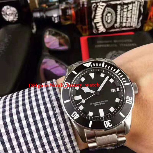 

Luxury watch 40mm aaa luxury men watche pelago model 25500 mechanical automatic watch tainle teel bracelet men watche watch watche