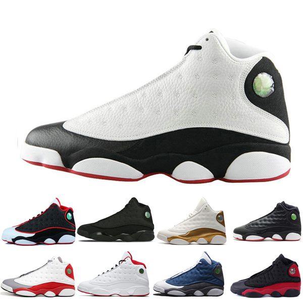 

Basketball Shoes 13 13s Chicago 3M GS Hyper Royal blue bred gs Bordeaux DMP Wheat Olive Ivory black men sports shoes 5.5-13