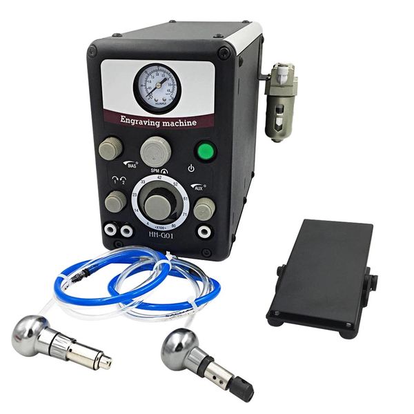 

stone setting tools pneumatic jewelry engraver machine 110v 60hz hand engraving machines 400-8000 rpm gravermax g8 quick setup jewellery mak