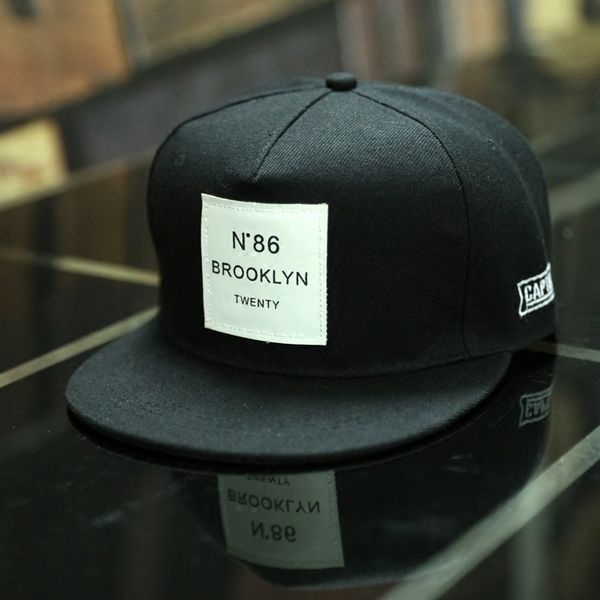 

men womens brooklyn letters solid color patch baseball cap hip hop caps leather sun hat snapback hats accessories, Blue;gray