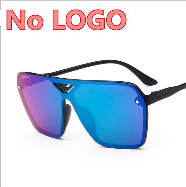 

one-piece big brand sunglasses women men colorful sunglass ladies uv400 mirror eyewear summer fashion reflective sun glasses, White;black