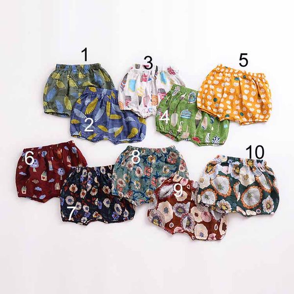 

new arrival baby clothes summer girls short flower print all-match 100% cotton baby girl summer short 10 colors, Black