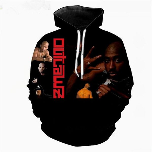 

new fashion famous rapper tupac 2pac casual latest harajuku style hoodies funny 3d print hoodies pullovers graphic sweatshirts a213, Black