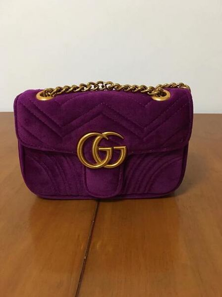 

Designer handbags high quality luxury handbag wallet brand handbags handbags Messenger bag fashion retro velvet shoulder bag