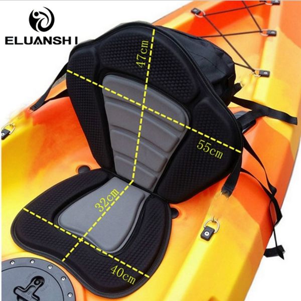 

adjustable deluxe seat fishing kayak inflatable accessories marine hook bungee cord water sports ce rowing boats island paddle