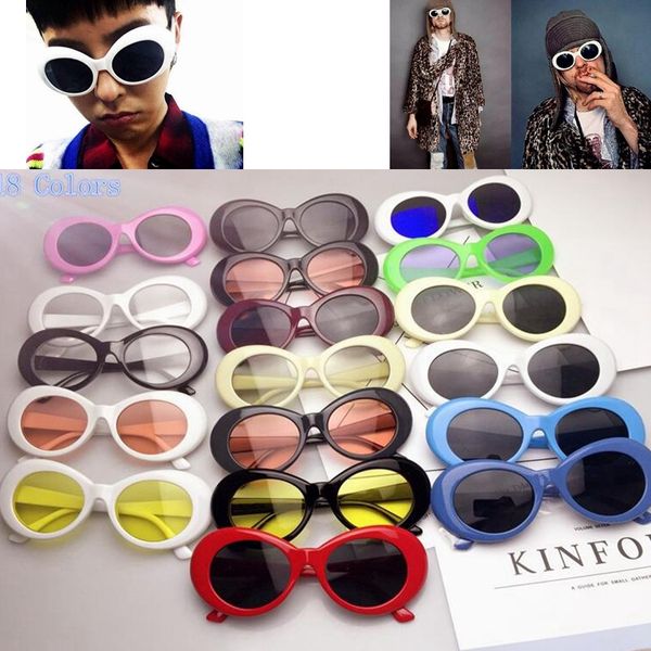 

Clout goggle nirvana kurt cobain gla e alien ungla e cla ic vintage retro oval fa hion punk rock gla e outdoor eyewear gga623 100pc