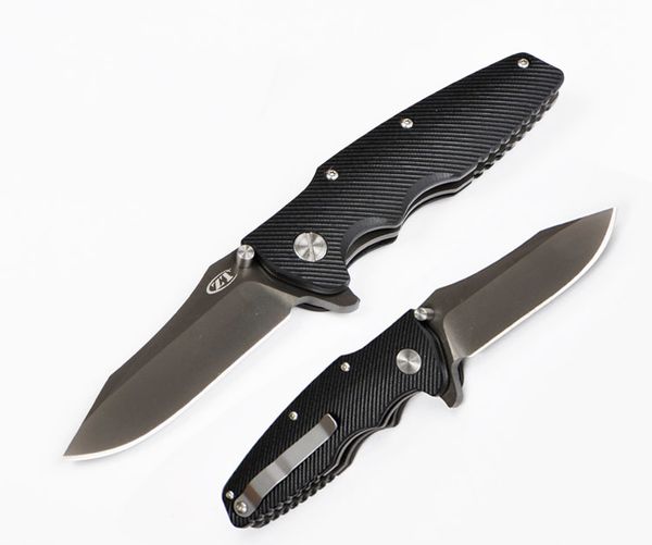 

Free DHL ZT Pocket Knife Zero Tolerance Survival Folding Knives 8cr18mov 58HRC Blade Tactical Hiking Knives Cutting Tool D751L