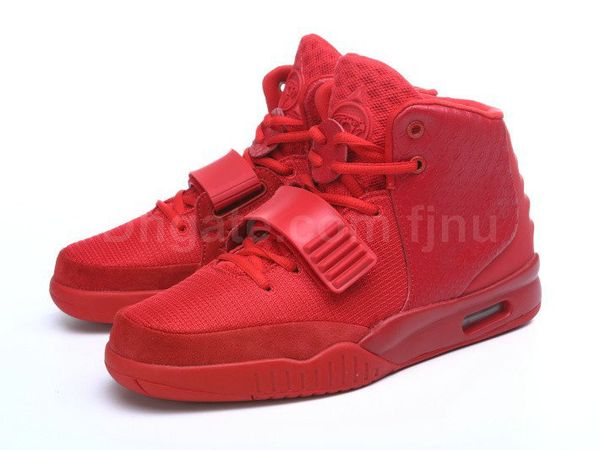 

Men Outdoor Shoes Fashion Red October Kanye West Hip top Sneakers Shoes Glow In The Dark US8-12 Man Sport Shoes Discount Trainers