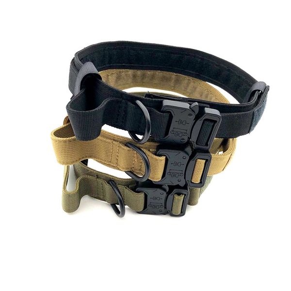 

outdoor tactical sports dog collar large dog rope traction rope pet supplies professional dog callor