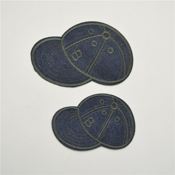 

вие и железо на паи знак лпа меок кани аппликаи одежда Ѭемело diy, Black