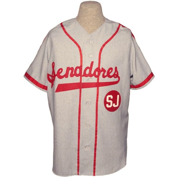 

San Juan Senadores 1951 Road Jersey 100% Stitched Embroidery Logos Vintage Baseball Jerseys Custom Any Name Any Number Free Shipping