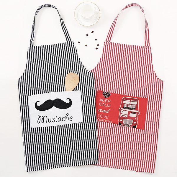 

cotton linen adjustable apron bib uniform with big pockets hairdresser kit salon hair tool chef waiter kitchen cook tool