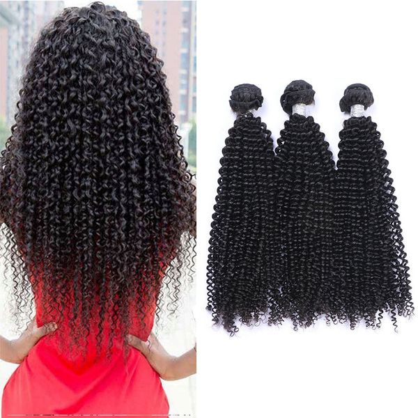 Brazilian Curly Virgin Hair 3 Bundles Cheap Brazilian Kinky Curly