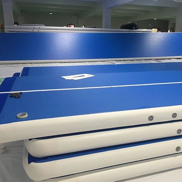 

pump 4x1x0.2m inflatable air track air floor tumbling mats for gymnastics inflatable training mat for tumbling