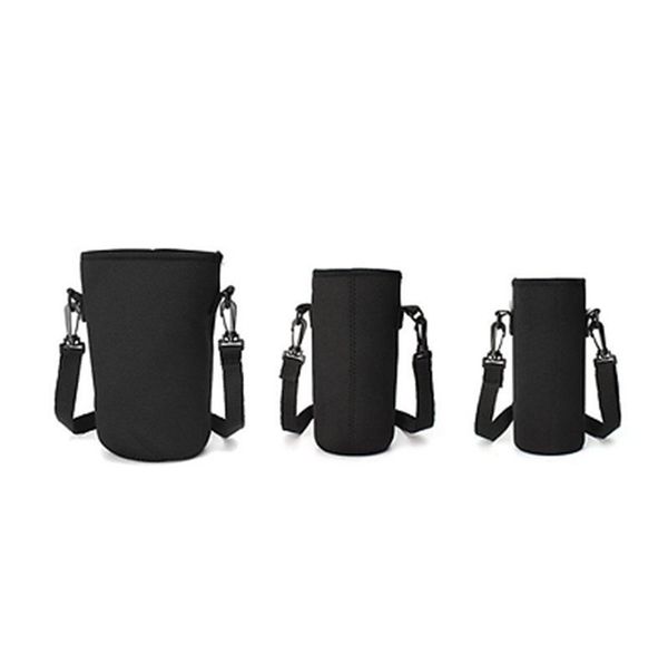 

Water bottle leeve carrier bag with trap pouch cover for 18 30 36 64 ounce tainle teel water cup