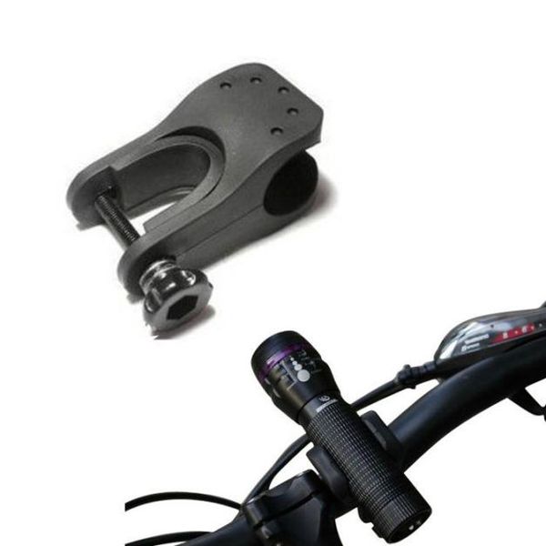 

1pc 22-35mm bike holder front light mount clip torch bracket plastic easy and convenient to use