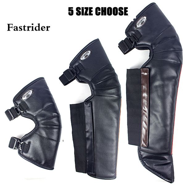 

fastrider motorcycle winter cold windproof rider leather knee pads longer thicken pu electrombile windshield protect thick warm