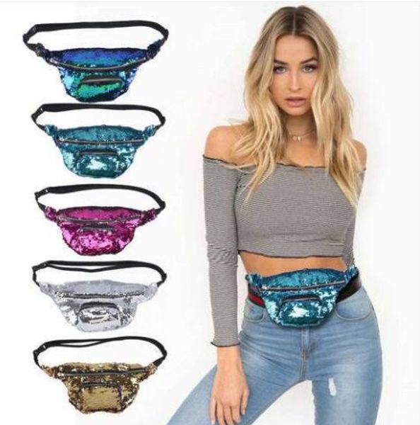 

sales wholesales women men travel waist fanny pack money belt wallet glitter bum bag