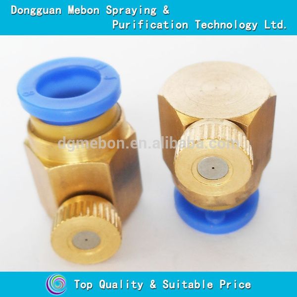 

ent,30pcs of brass mist nozzle with fitting,low pressure fog nozzle with fitting