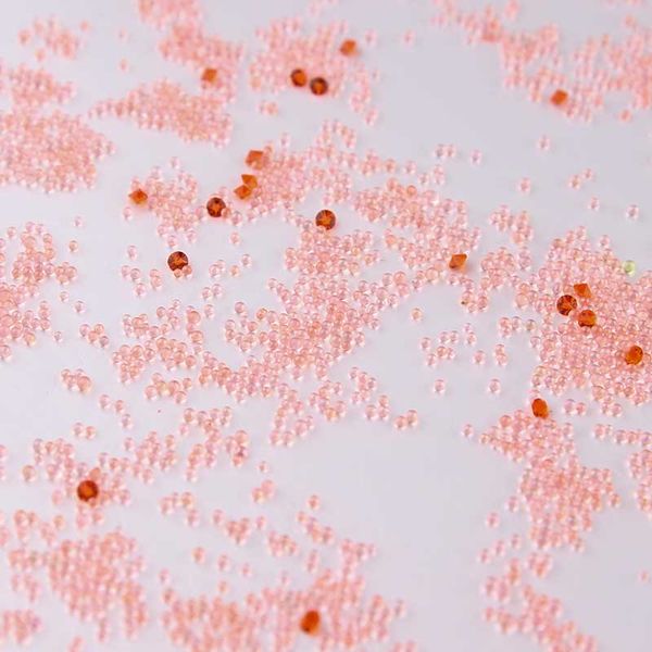 

taidian micro marbles 30grams glass microbeads caviar micro beads nail art decor miniature supplies, Silver;gold